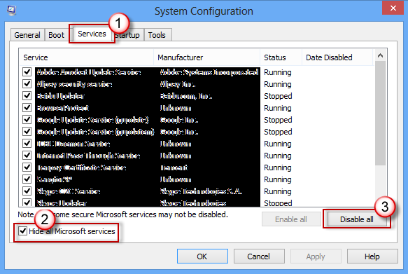 Win8系统怎么设置电脑干净启动？