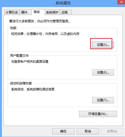 win8关闭视觉特效