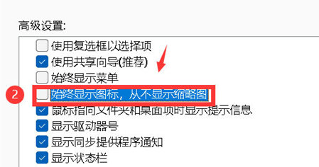 Win11如何开启文件夹缩略图？