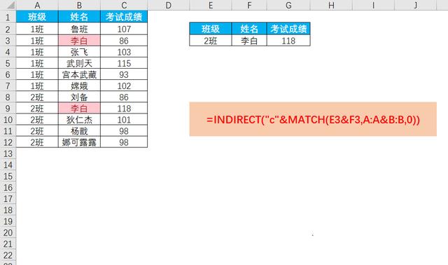 Excel多条件查找函数的方法汇总