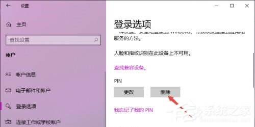 win10的pin码怎么关闭？