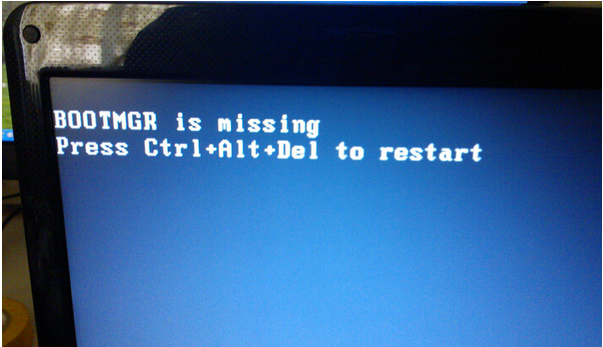 重装Win7BOOTNGR is missing