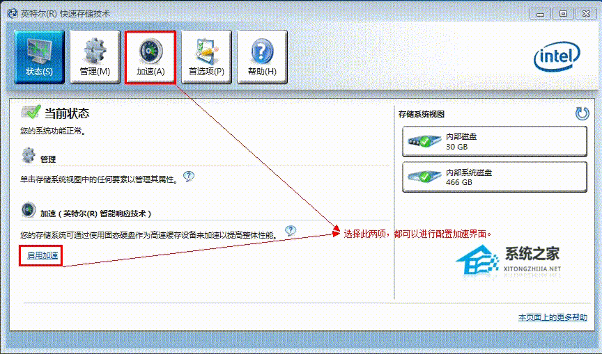 Intel快速存储技术有什么用？