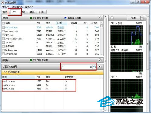 U盘无法弹出怎样查找出占用U盘的程序